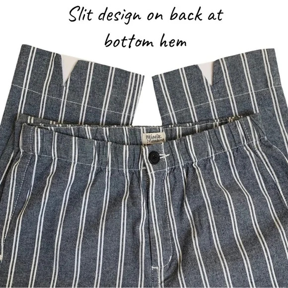 Brandy Melville Blue & White Striped Tilden Pant - Picture 10 of 12